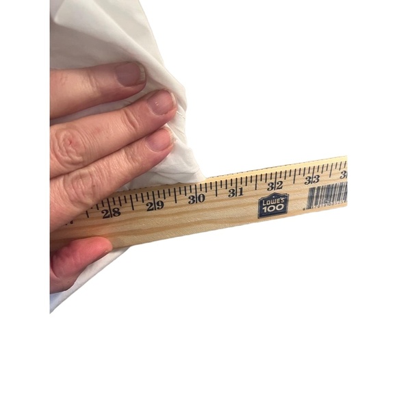 Trina Turk White Floral Embroidery 3/4 Sleeve Split Neckline Tunic Blouse Medium - Picture 10 of 12